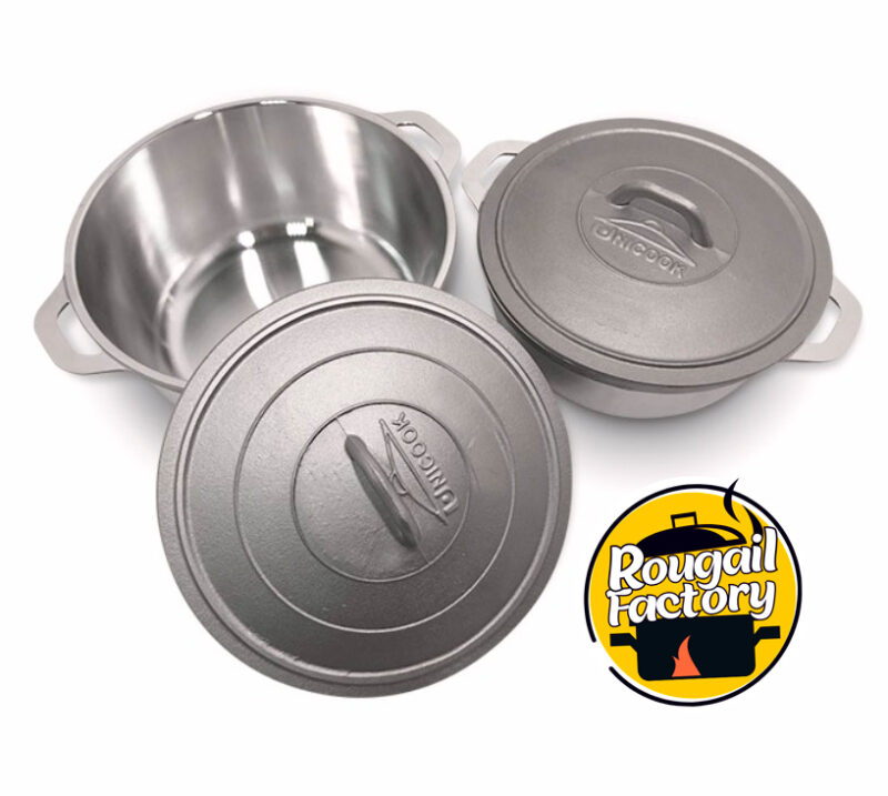 Pack 2 marmites créoles "tradition"